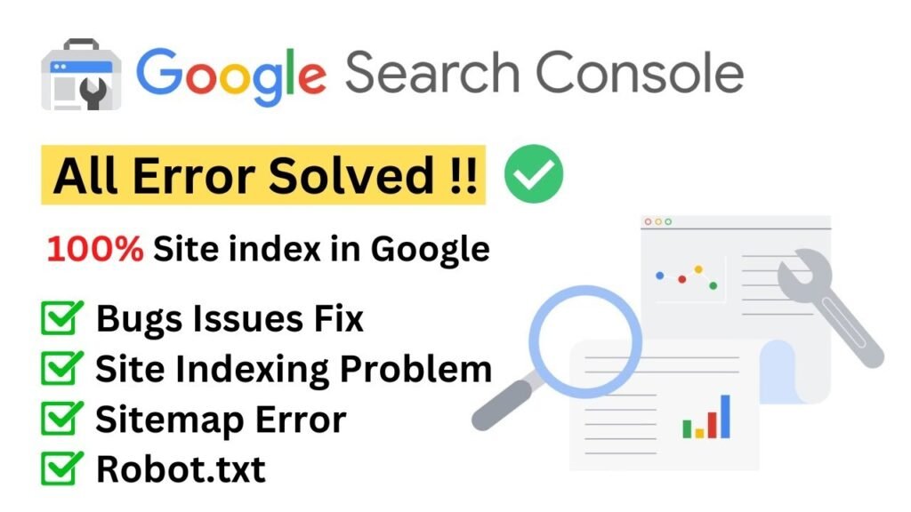 Fix Indexing Problems Fix Indexing Problems