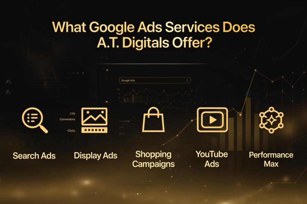What Google Ads Services What Does A.T. Digitals Offer?